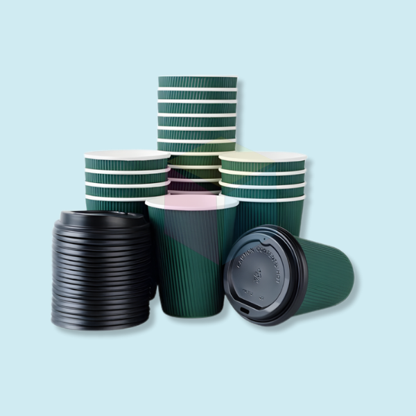 Ripple Wall Coffee Cups